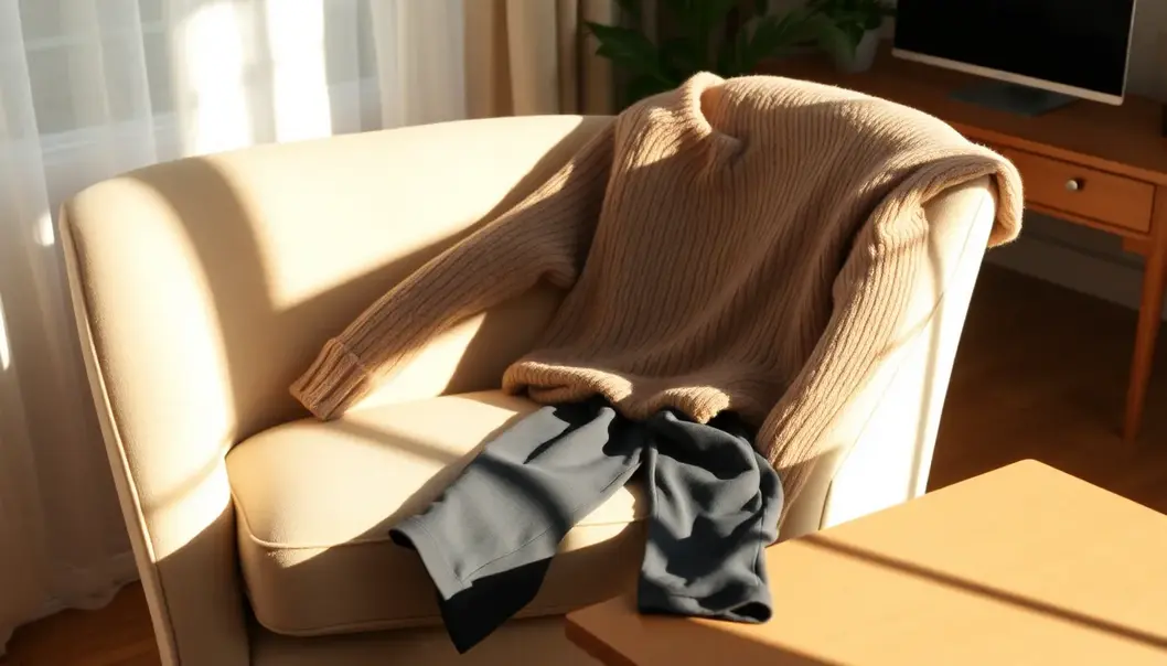 Comfortable and stylish tops and bottoms perfect for any home office.